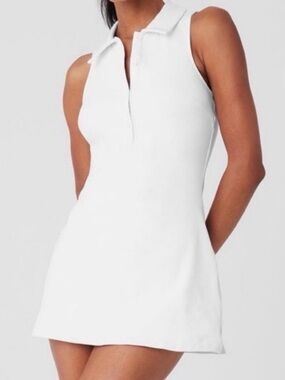 ALO polo sleeveless mini dress